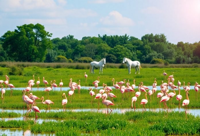 La Camargue – Entre marais, flamants roses et traditions équestres