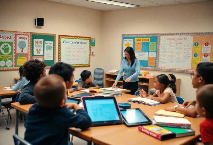 Étapes pratiques pour nourrir l&rsquo;éducation dans les valeurs dans les salles de classe modernes