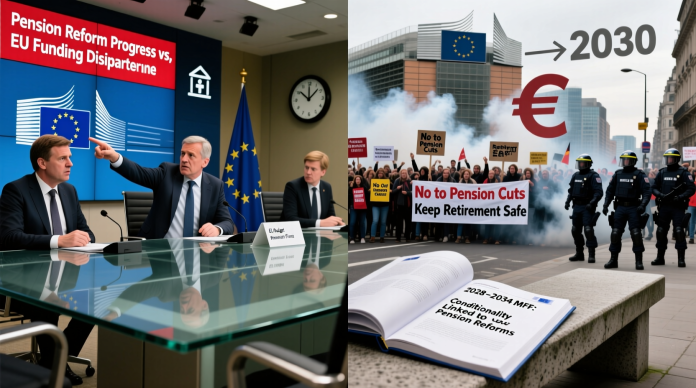 L’UE envisage un levier budgétaire pour promouvoir la réforme des retraites