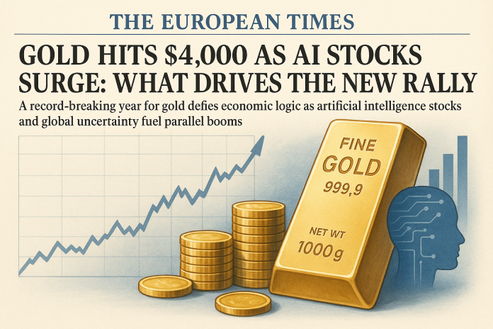 L’or atteint 4 000 $ alors que les actions de l’IA augmentent L’or atteint 4 000 $ alors que les actions de l’IA augmentent