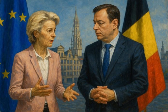 Von der Leyen fait pression sur la Belgique pour débloquer un prêt de 140 milliards d’euros à l’Ukraine