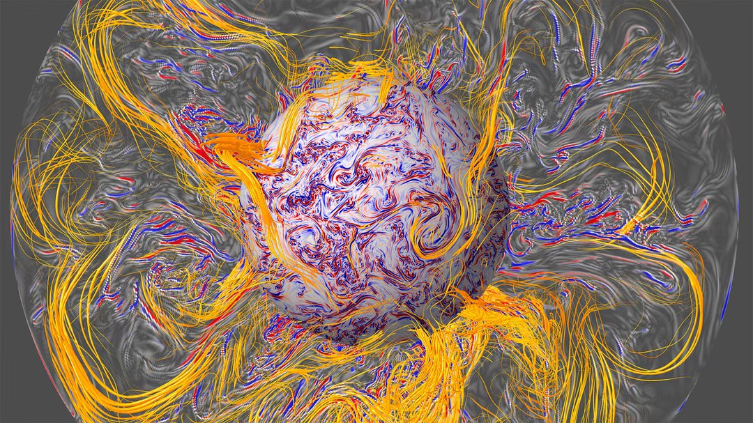 1776565970 879 Simulation of the magnetic field in Earth s core ESA Swarm