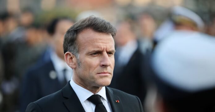 Emmanuel Macron en Corée du Sud, le 2 avril 2026.
