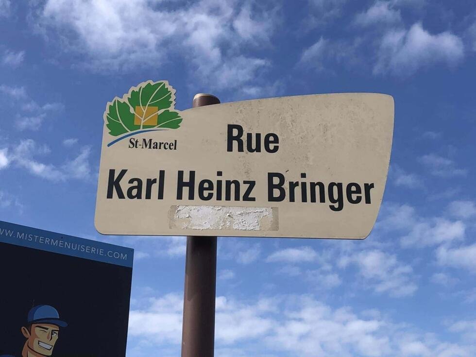 Conquête spatiale : quand la France recrutait des ingénieurs nazis pour développer ses fusées 4 L'ancienne rue au nom de Karl-Heinz Bringer, dans la ville de Saint-Marcel, dans l'Eure.