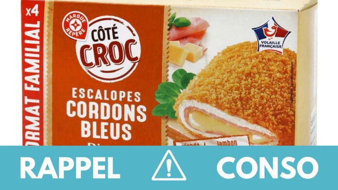 Leclerc : des cordons bleus rappelés dans toute la France
