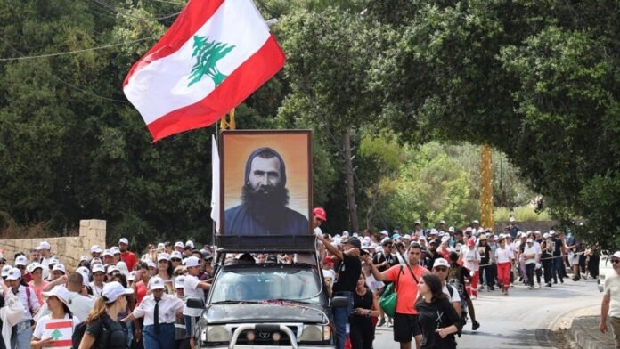 Les chrétiens libanais rendent hommage au frère Estephan