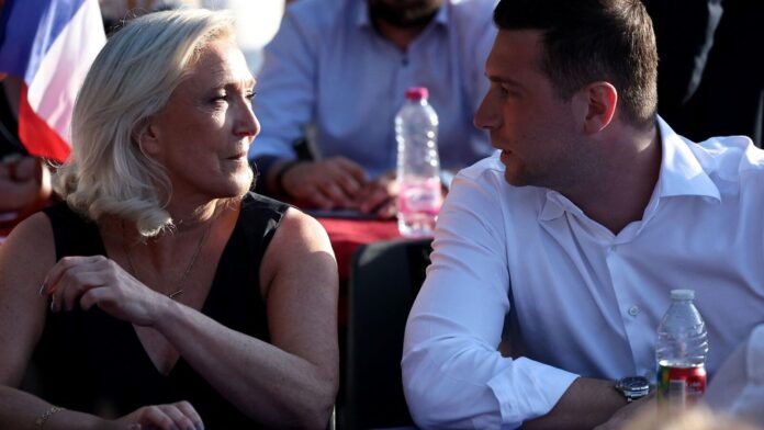 Présidentielle : si elle n’est pas candidate, Le Pen soutiendra Bardella « avec énergie, confiance et conviction » Présidentielle : si elle n’est pas candidate, Le Pen soutiendra Bardella « avec énergie, confiance et conviction »