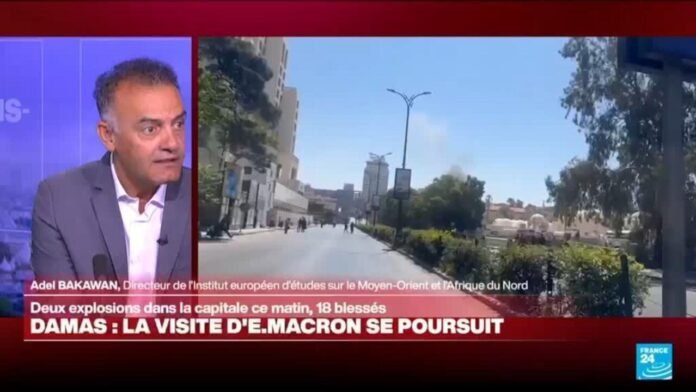 Syrie : Emmanuel Macron maintient sa visite malgré deux explosions à Damas