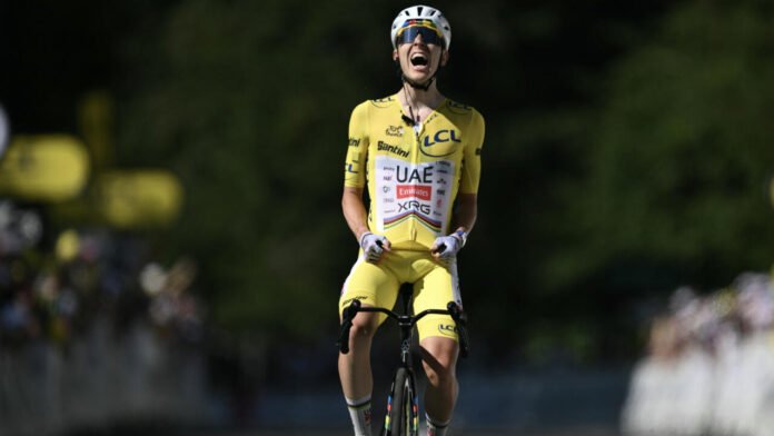 Tour de France : au Lioran, Tadej Pogacar s'offre une troisième victoire d'étape Tour de France : au Lioran, Tadej Pogacar s'offre une troisième victoire d'étape