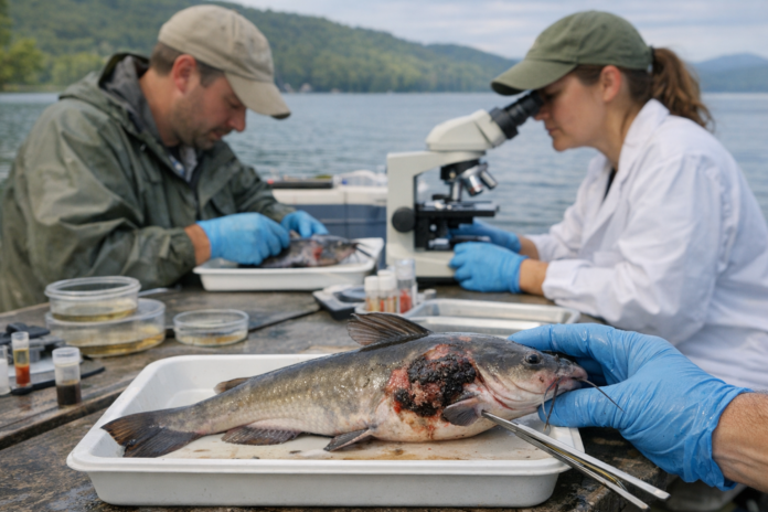 Découverte d’un cancer transmissible chez des poisson-chats du lac Memphrémagog Découverte d’un cancer transmissible chez des poisson-chats du lac Memphrémagog