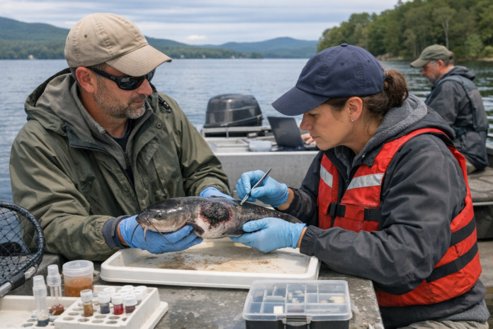 Un mélanome transmissible infecte 30% des poissons-chats du Memphrémagog