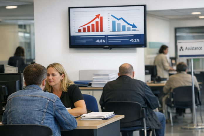 Hausse trompeuse des inscrits chez France Travail : prudence dans l'interprétation