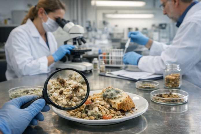 Quand l’allergie alimentaire vient du bol : moisissures, acariens et insectes sur l’assiette