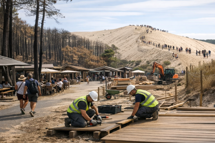 Dune du Pilat : le tourisme revient, mais l'économie porte encore les cicatrices Dune du Pilat : le tourisme revient, mais l'économie porte encore les cicatrices