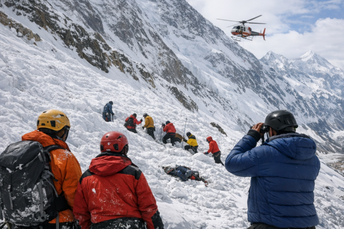 Avalanche au Broad Peak : dix alpinistes ensevelis, dont Nirmal Purja Avalanche au Broad Peak : dix alpinistes ensevelis, dont Nirmal Purja