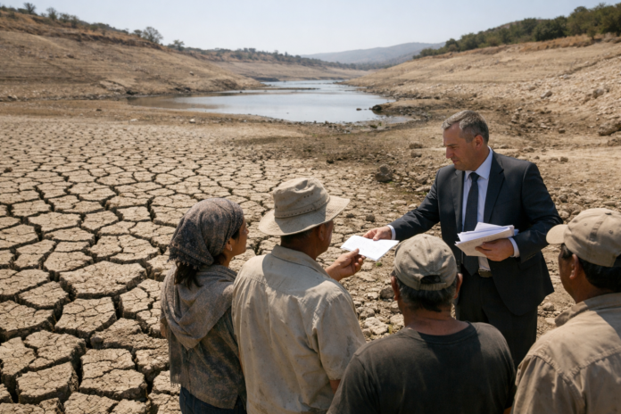 Sécheresse : pénuries d’eau et coupures, l’État demande une gestion plus stricte