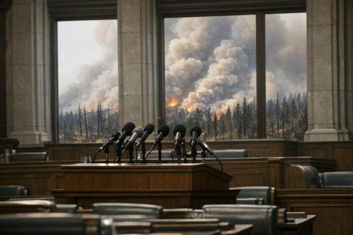 Canicules et incendies : le mutisme politique face à l'urgence climatique