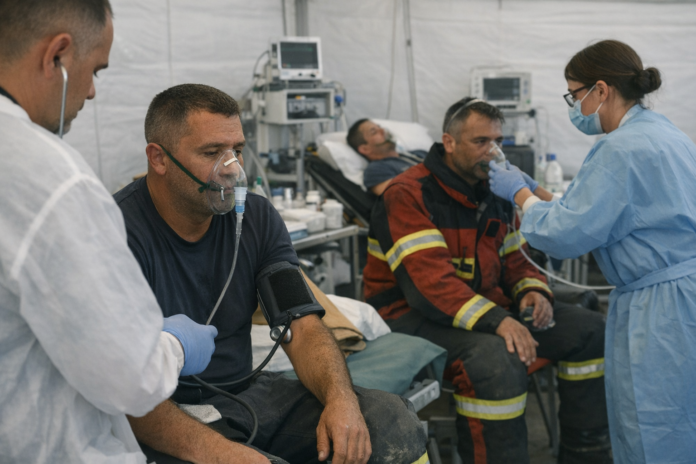 Pompiers intoxiqués, décès et inquiétudes : l’autre prix des feux de juillet Pompiers intoxiqués, décès et inquiétudes : l’autre prix des feux de juillet