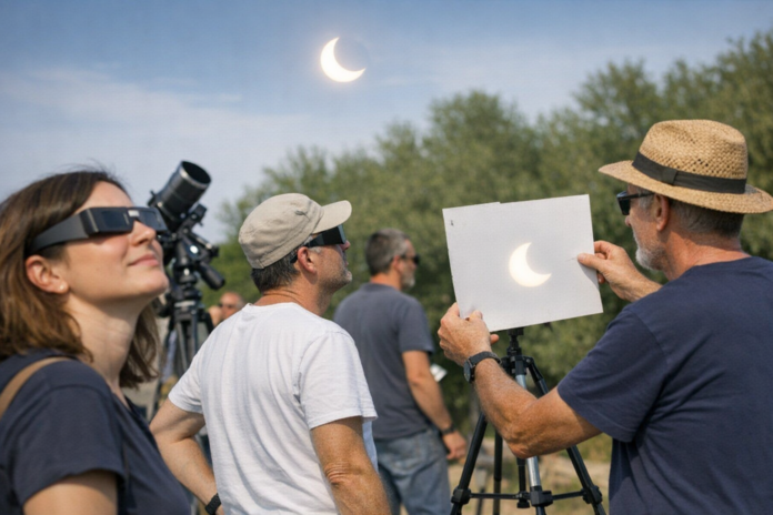 Observer l’éclipse sans risque pour les yeux : modes d’emploi pratiques
