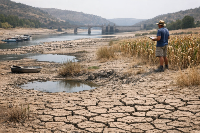 Sécheresse exceptionnelle en Europe occidentale : sols anormalement secs, tensions croissantes