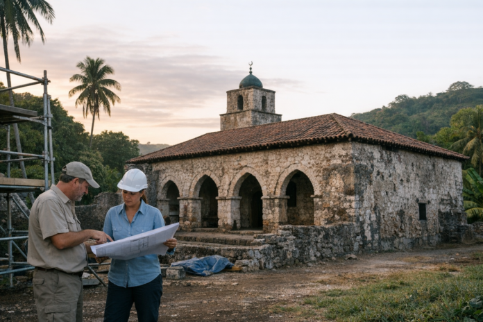 La mosquée de Tsingoni confirmée du XIIIe siècle, un patrimoine millénaire à Mayotte La mosquée de Tsingoni confirmée du XIIIe siècle, un patrimoine millénaire à Mayotte