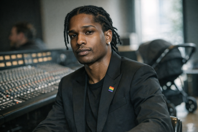 A$AP Rocky repense la virilité entre musique, mode et famille A$AP Rocky repense la virilité entre musique, mode et famille