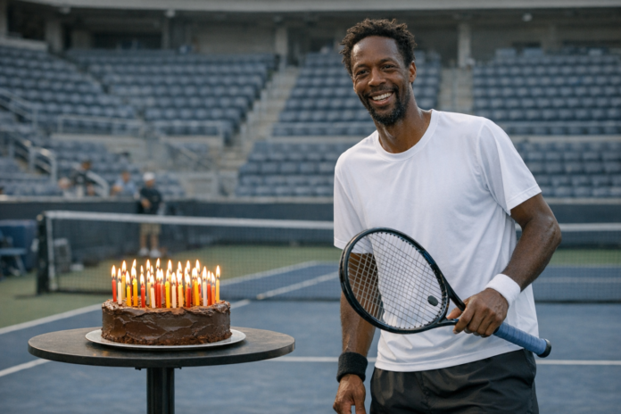 Monfils franchit le premier tour et souffle ses 40 bougies à l’US Open Monfils franchit le premier tour et souffle ses 40 bougies à l’US Open