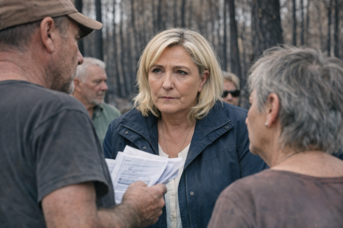 Présidentielle 2027 : au Porge, Marine Le Pen confrontée au mécontentement des sinistrés Présidentielle 2027 : au Porge, Marine Le Pen confrontée au mécontentement des sinistrés