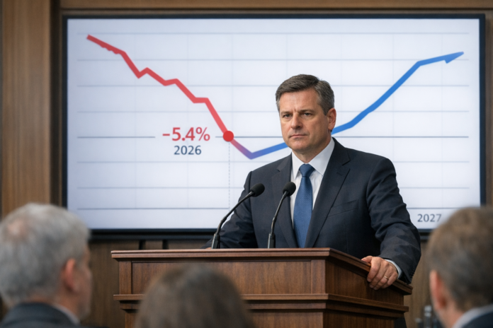 Déficit public : le redressement repoussé à 2027, incertitudes financières persistantes Déficit public : le redressement repoussé à 2027, incertitudes financières persistantes