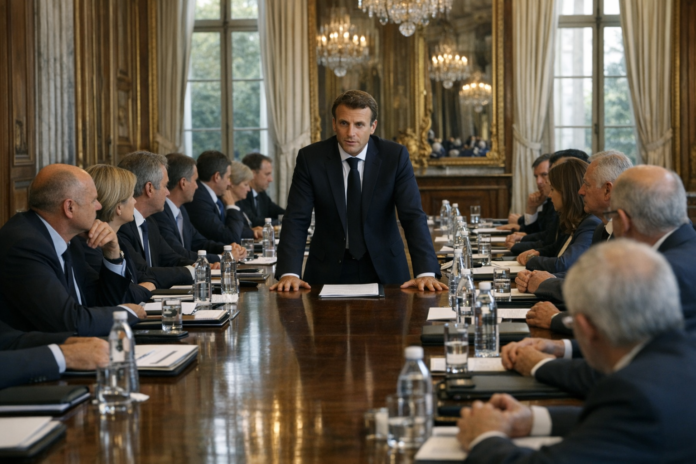 Macron alerte sur un risque d'intensification de la « guerre hybride » en France Macron alerte sur un risque d'intensification de la « guerre hybride » en France
