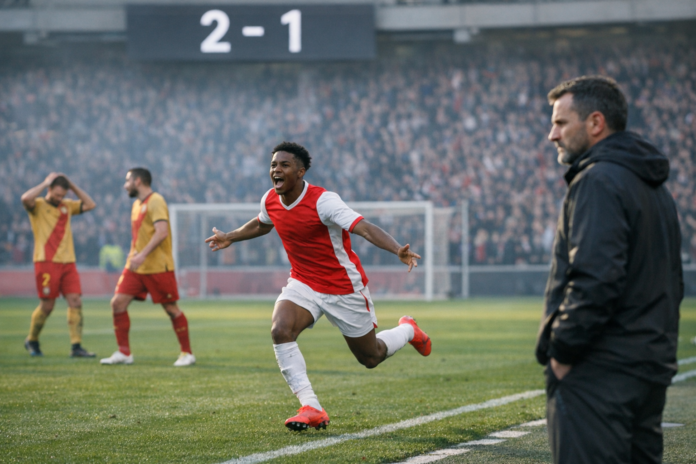 Monaco s'impose 2-1 à Lens et conserve sa place en tête