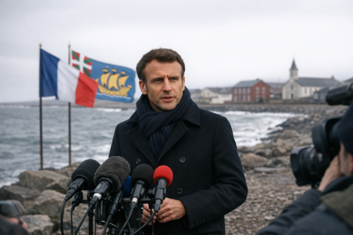 Macron consolide la souveraineté française à Saint-Pierre-et-Miquelon