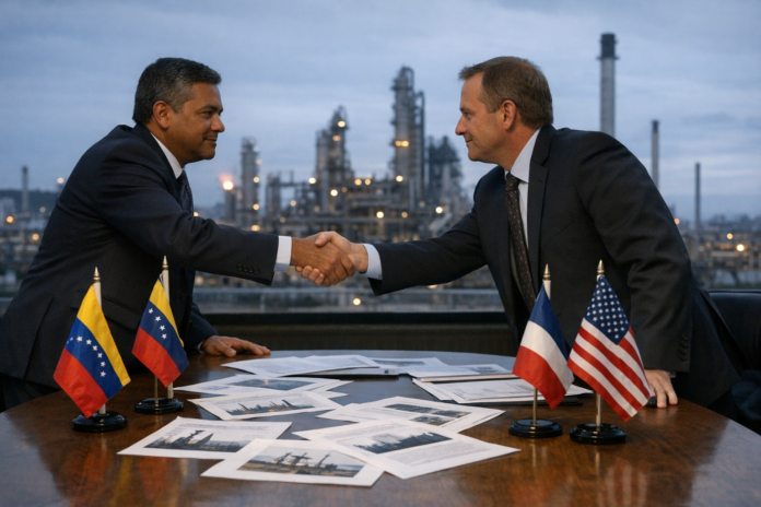 Un accord pétrolier qui freine la transition politique au Venezuela