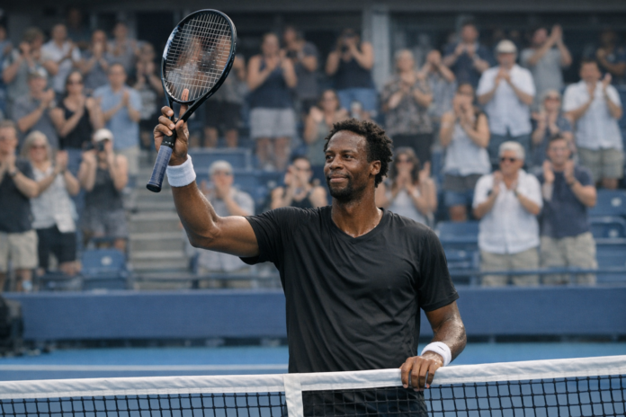 Monfils dit adieu au Grand Chelem après sa défaite face à Learner Tien Monfils dit adieu au Grand Chelem après sa défaite face à Learner Tien