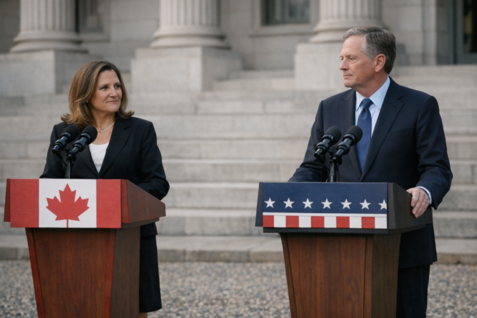 Conflit commercial : Ottawa riposte aux surtaxes américaines, tensions accrues avec Washington Conflit commercial : Ottawa riposte aux surtaxes américaines, tensions accrues avec Washington