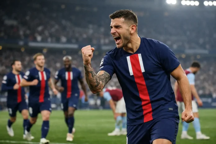 PSG bat Barcelone 4-2 : maîtrise du milieu et héroïsme de Lucas Hernandez PSG bat Barcelone 4-2 : maîtrise du milieu et héroïsme de Lucas Hernandez