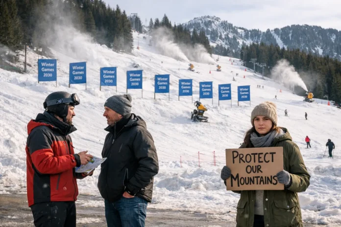 À Courchevel, le débat sur l’héritage des Jeux d’hiver Alpes 2030 entre relance économique et limites climatiques À Courchevel, le débat sur l’héritage des Jeux d’hiver Alpes 2030 entre relance économique et limites climatiques