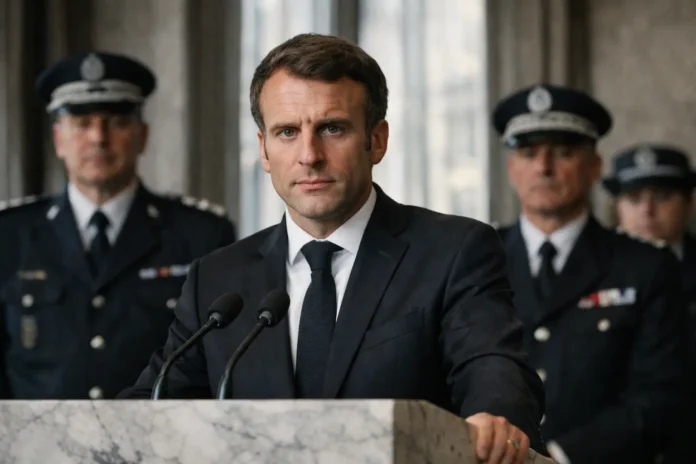 Macron reprend la main sur le maintien de l’ordre face aux mobilisations lycéennes Macron reprend la main sur le maintien de l’ordre face aux mobilisations lycéennes