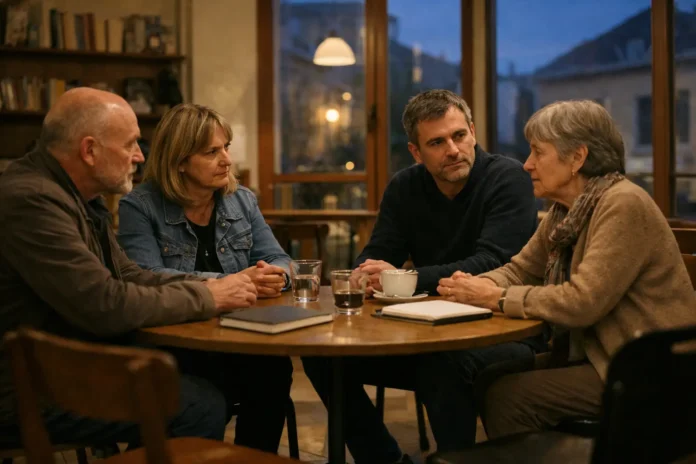 Aux « apéros de la mort », le deuil trouve enfin un lieu pour se dire Aux « apéros de la mort », le deuil trouve enfin un lieu pour se dire