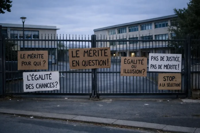 Mobilisation lycéenne : le doute d’une génération face à la promesse méritocratique