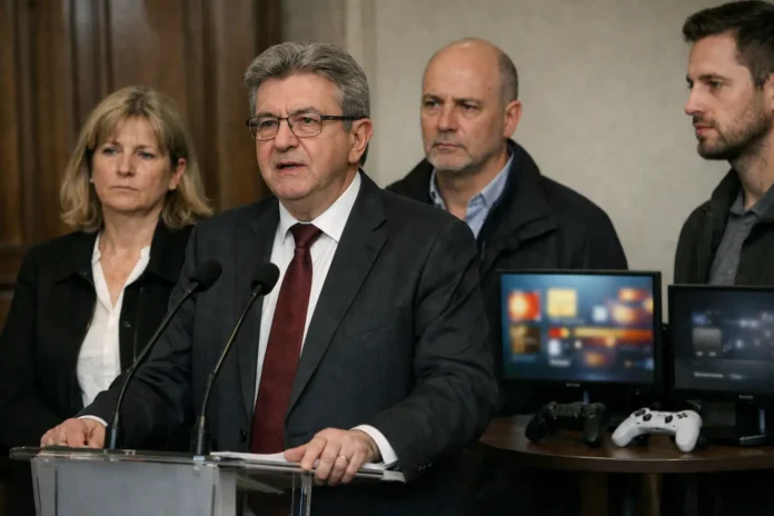 Mélenchon cherche un terrain politique dans l’univers du jeu vidéo Mélenchon cherche un terrain politique dans l’univers du jeu vidéo