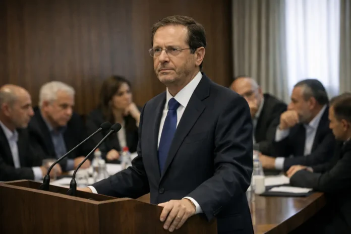 Isaac Herzog face au rôle délicat d’arbitre d’une Knesset sans majorité Isaac Herzog face au rôle délicat d’arbitre d’une Knesset sans majorité