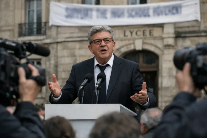 Mélenchon et le pari de la jeunesse : soutien au mouvement lycéen, quel impact pour 2027 ? Mélenchon et le pari de la jeunesse : soutien au mouvement lycéen, quel impact pour 2027 ?