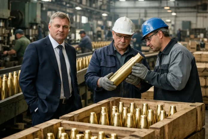 La Slovaquie au cœur de la production européenne de munitions La Slovaquie au cœur de la production européenne de munitions