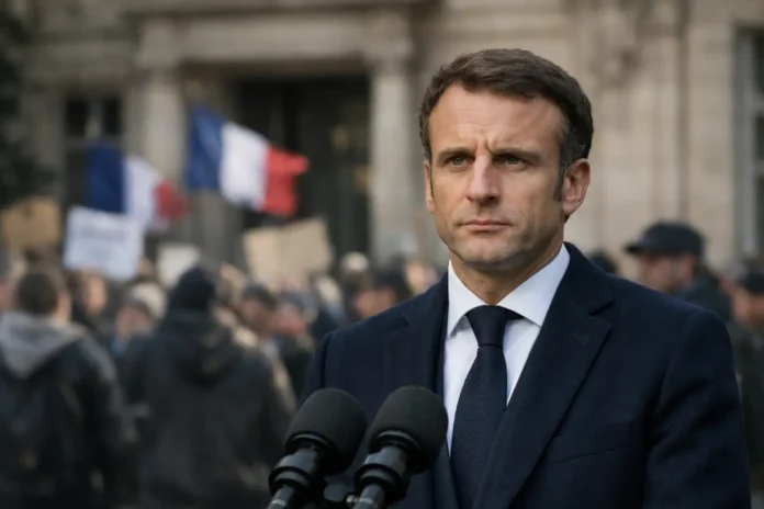 Derniers mois difficiles pour Macron face à une colère persistante